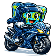 Atlas en moto